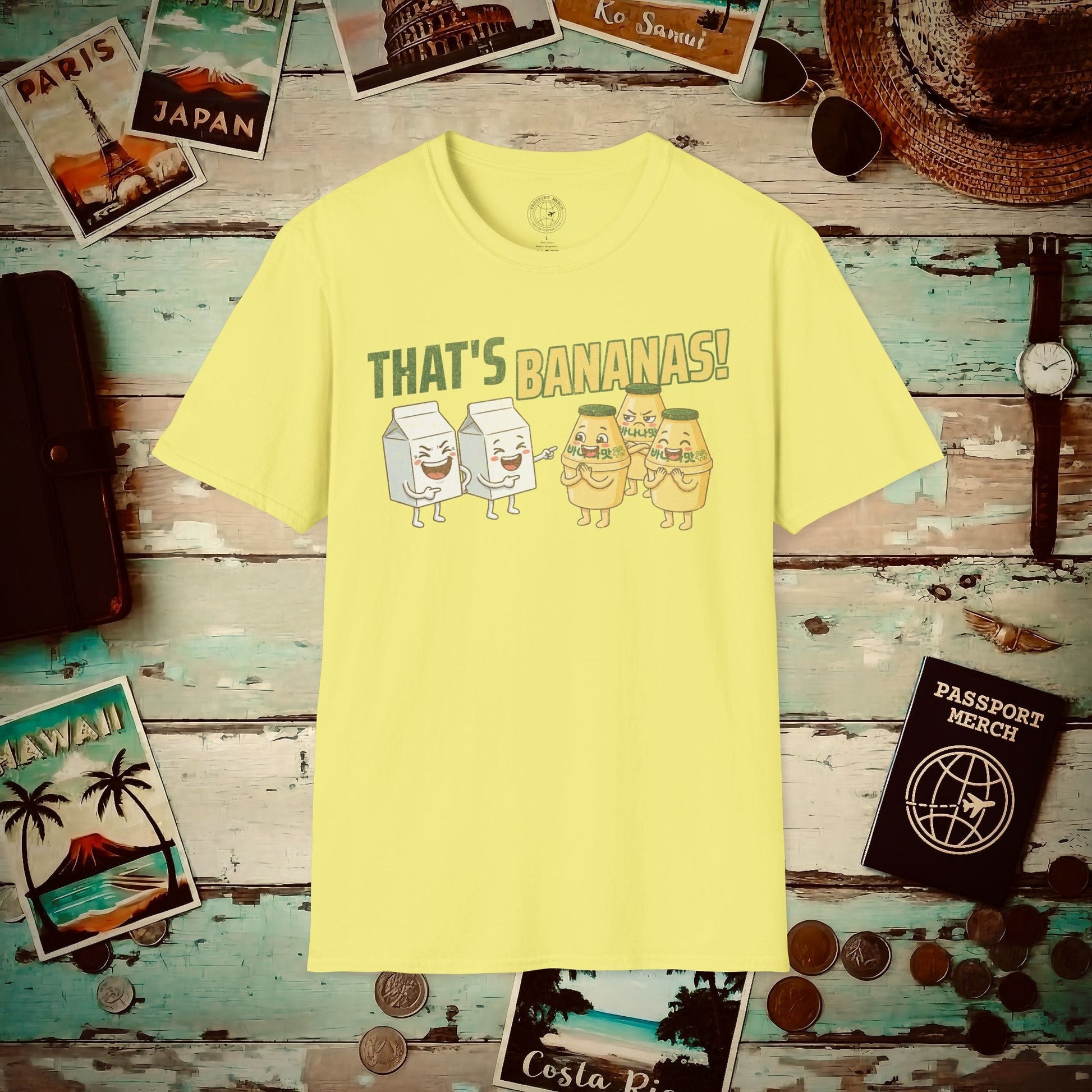 That's Bananas! Korea T-Shirt Cornsilk / S