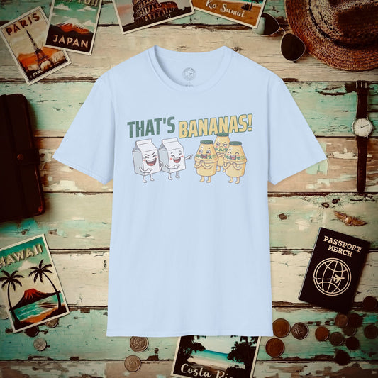 That's Bananas! Korea T-Shirt Light Blue / S