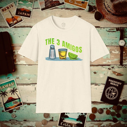 The 3 Amigos, Mexico T-Shirt Natural / S