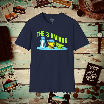 The 3 Amigos, Mexico T-Shirt Navy / S