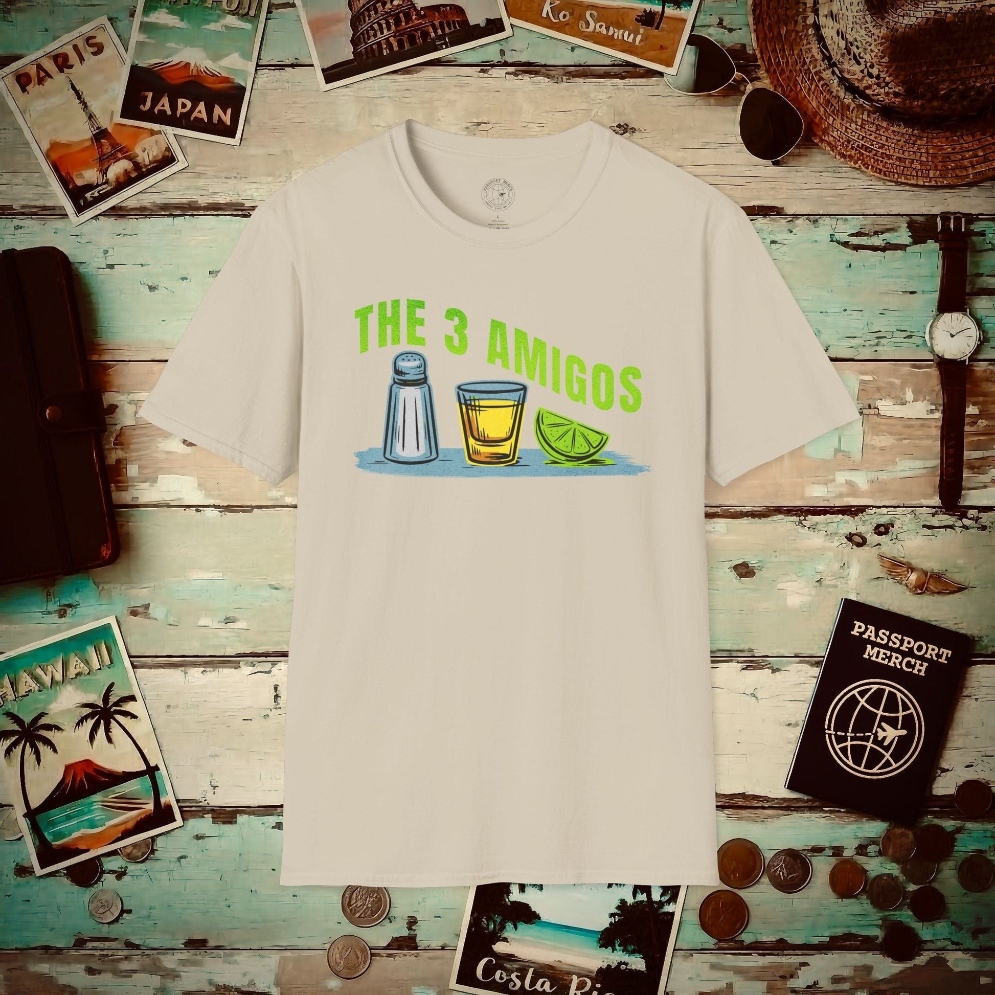The 3 Amigos, Mexico T-Shirt Sand / S