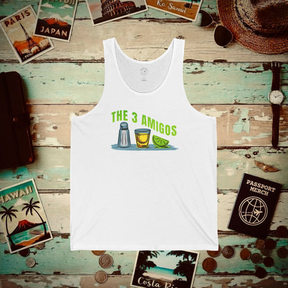 The 3 Amigos, Mexico Tank Top White / XS