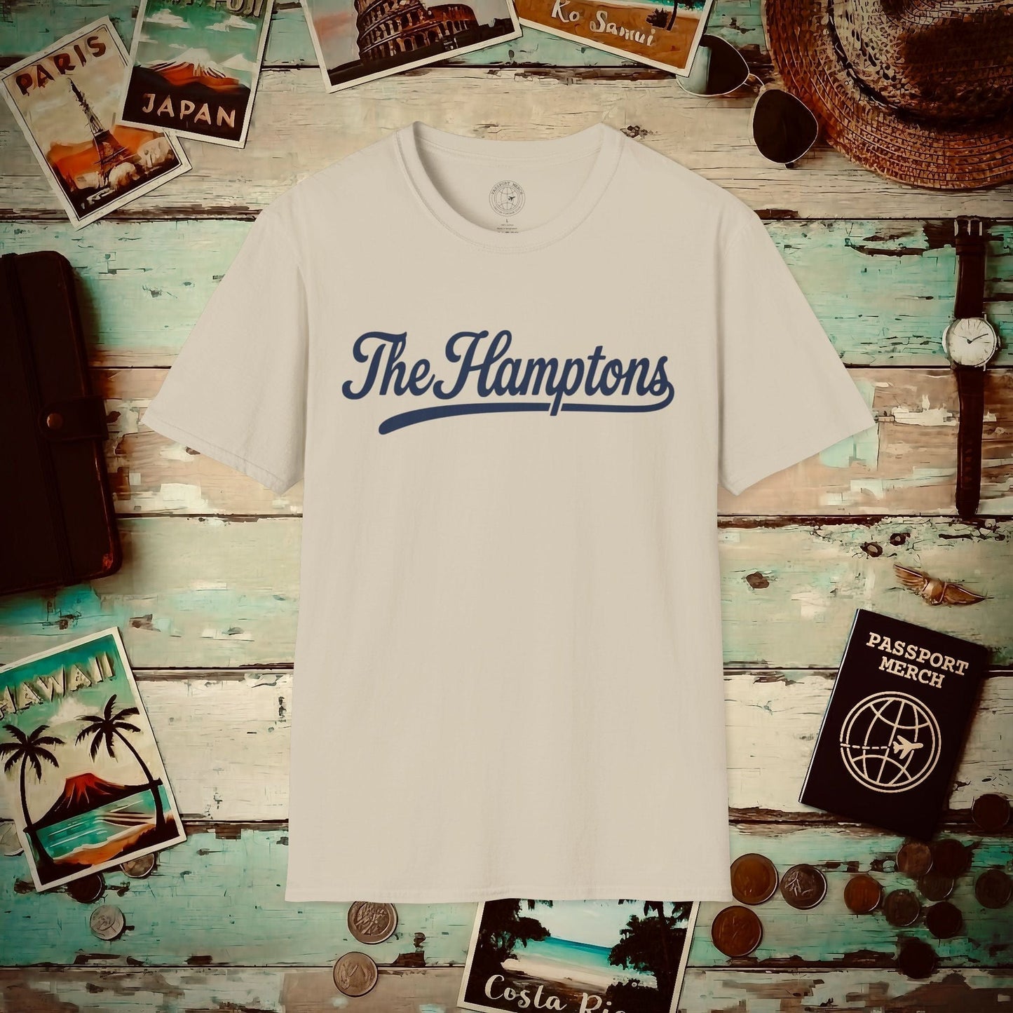 The Hamptons, New York (League Series) T-Shirt Sand / S