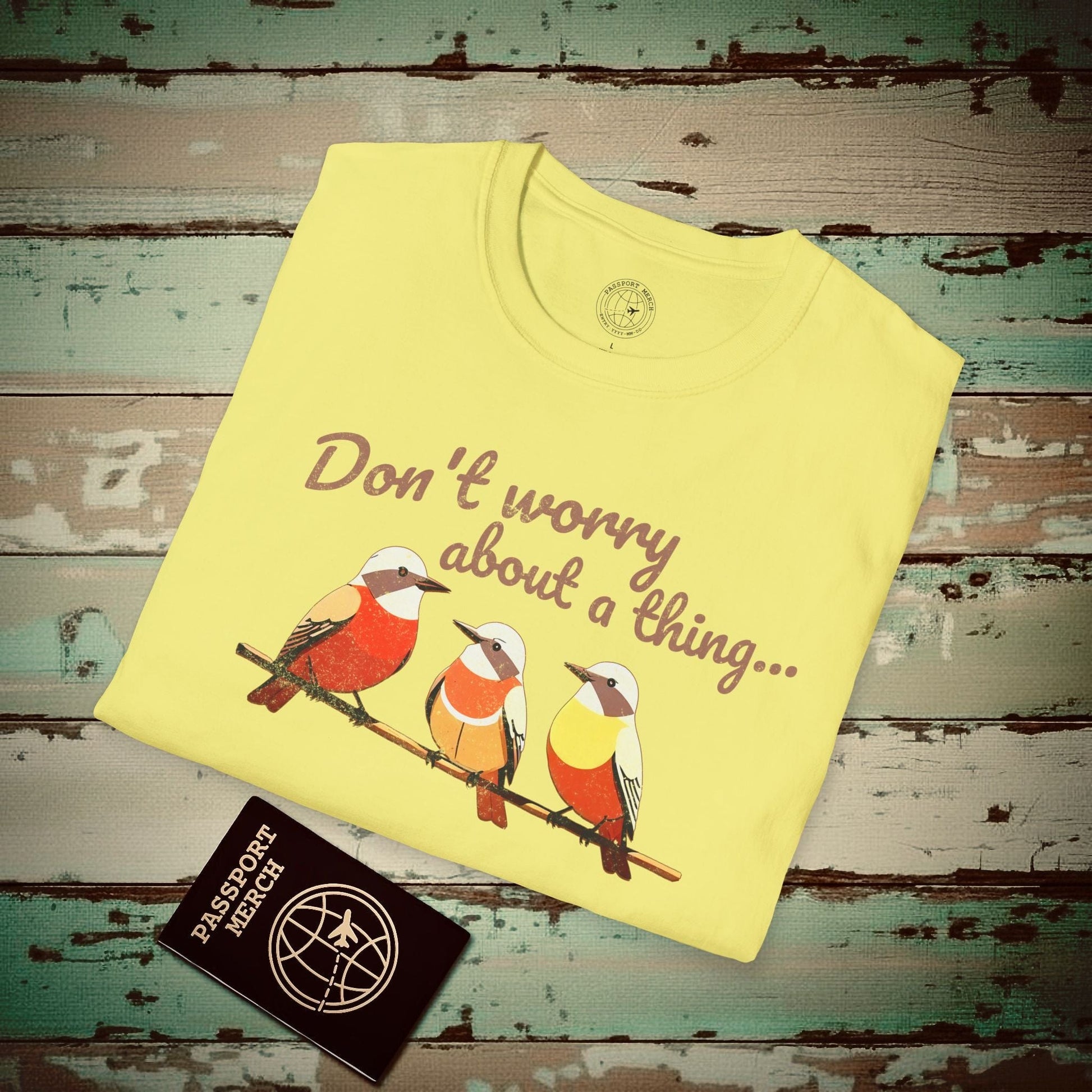 Three Little Birds, Jamaica T-Shirt Cornsilk / S