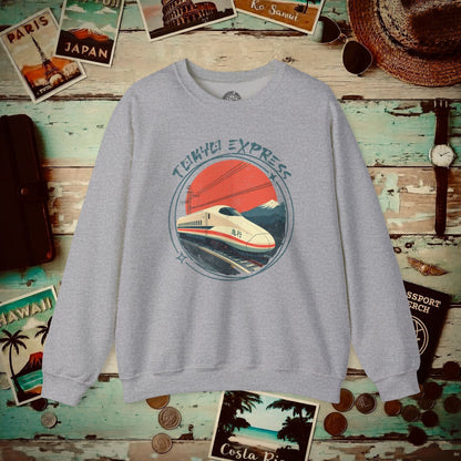 Tokyo Express, Japan Crewneck Sport Grey / S