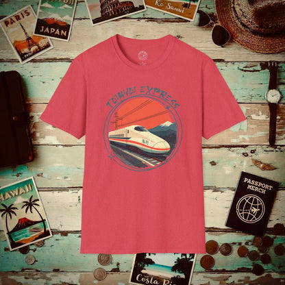 Tokyo Express, Japan T-Shirt Heather Red / S