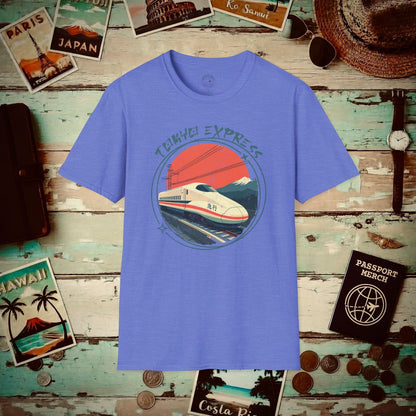 Tokyo Express, Japan T-Shirt Heather Royal / S