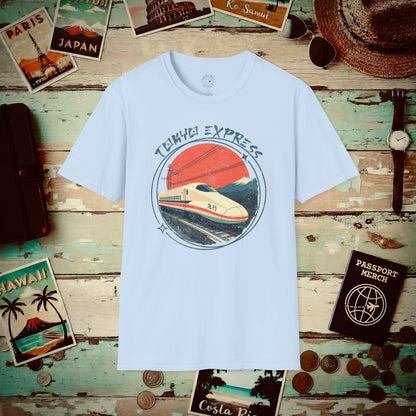 Tokyo Express, Japan T-Shirt Light Blue / S