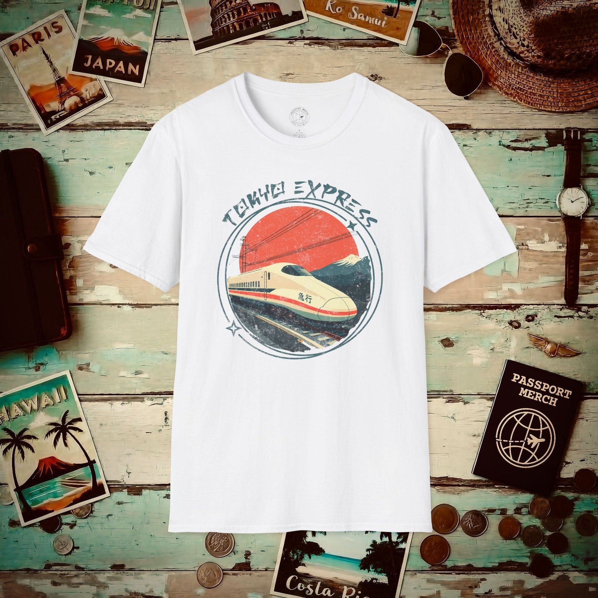 Tokyo Express, Japan T-Shirt White / S