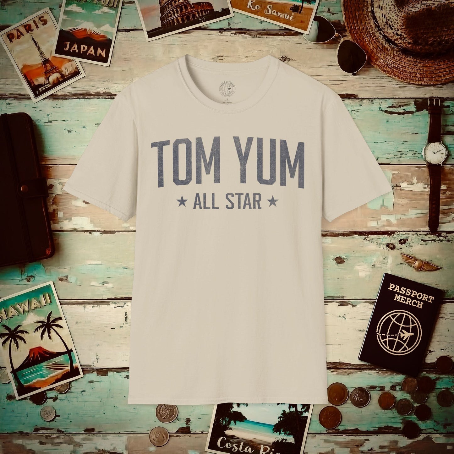 Tom Yum All Star, Thailand T-Shirt Sand / S
