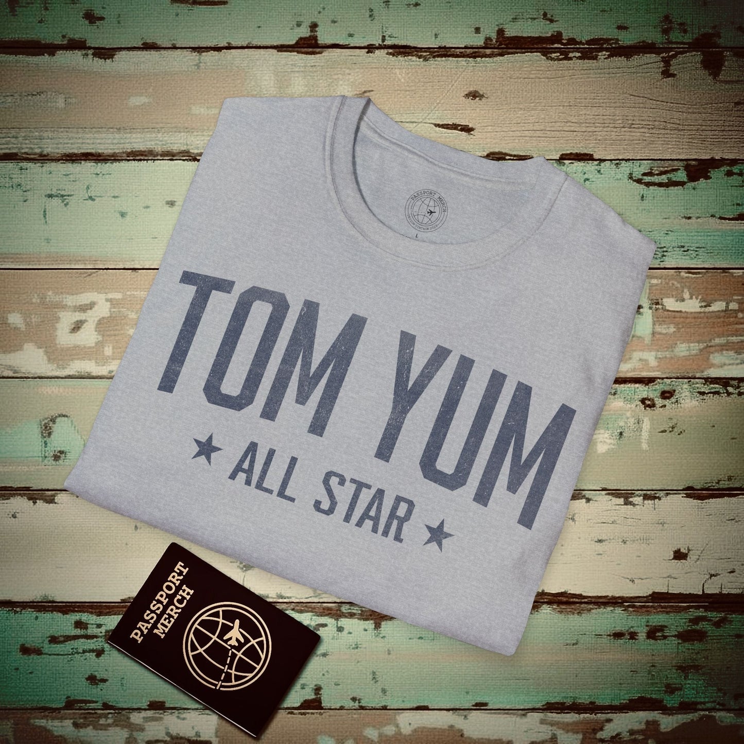 Tom Yum All Star, Thailand T-Shirt Sport Grey / S