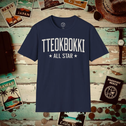 Tteokbokki All Star, Korea T-Shirt Navy / S