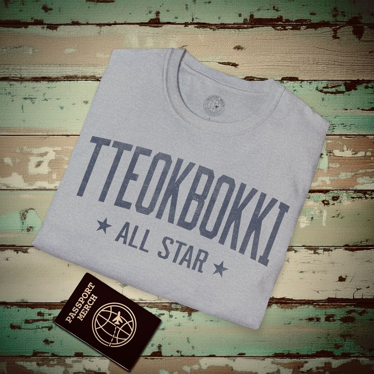 Tteokbokki All Star, Korea T-Shirt Sport Grey / S