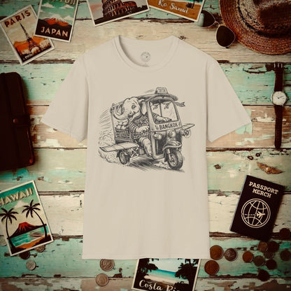 Tuk Tuk to Bangkok, Thailand T-Shirt Sand / S