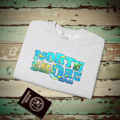 Underwater Dreams, North Shore Oahu, Hawaii Crewneck Ash / S