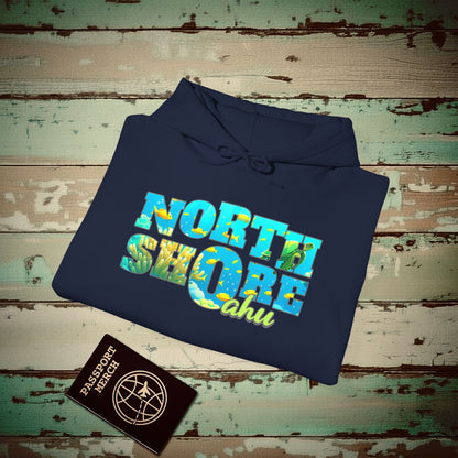 Underwater Dreams, North Shore Oahu, Hawaii Hoodie Navy / S