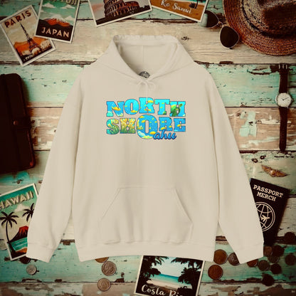 Underwater Dreams, North Shore Oahu, Hawaii Hoodie Sand / S