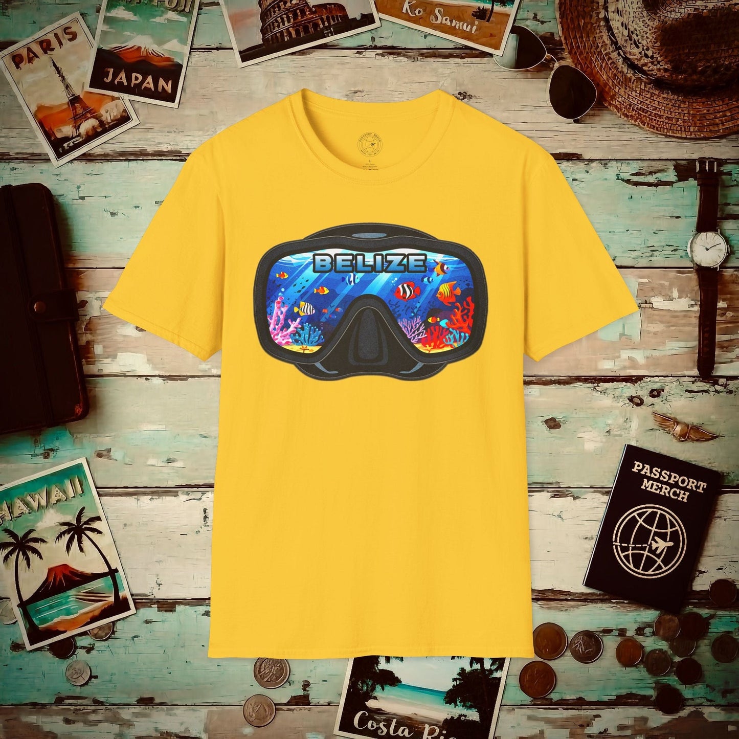 Underwater Reflections of Belize T-Shirt Daisy / S