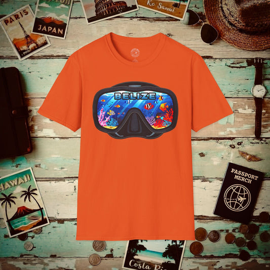 Underwater Reflections of Belize T-Shirt Orange / S