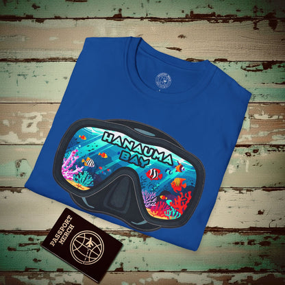 Underwater Reflections of Hanauma Bay Hawaii T-Shirt Royal / S