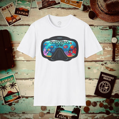 Underwater Reflections of Hanauma Bay Hawaii T-Shirt White / S
