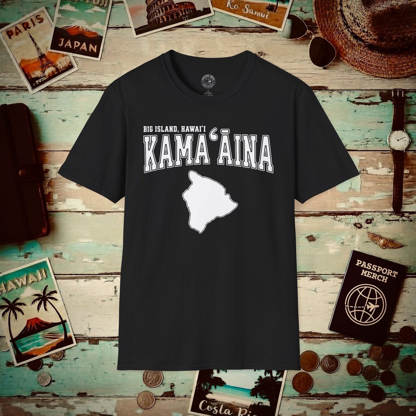 University (Kamaaina Edition), Big Island, Hawaii T-Shirt Black / S