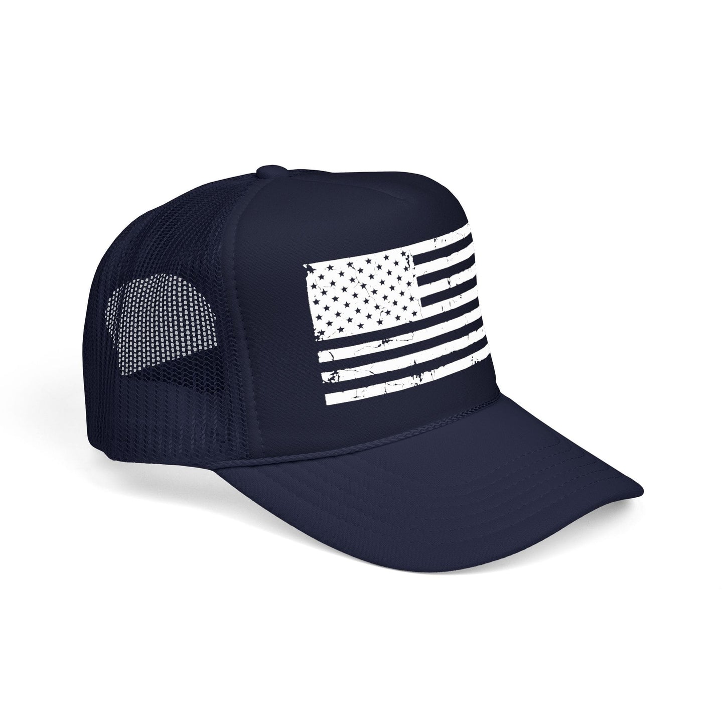 USA Vintage Flag Trucker Hat
