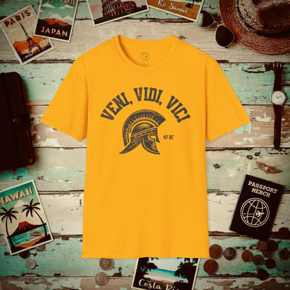 Veni, Vidi, Vici, Italy T-Shirt Gold / S