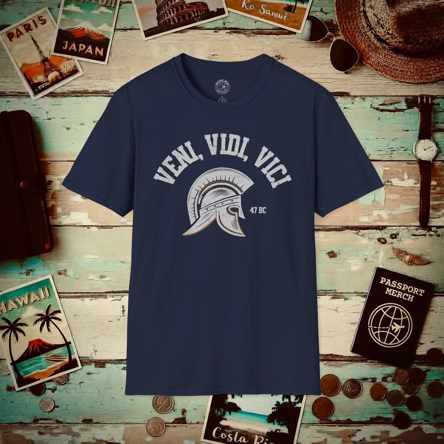 Veni, Vidi, Vici, Italy T-Shirt Navy / S