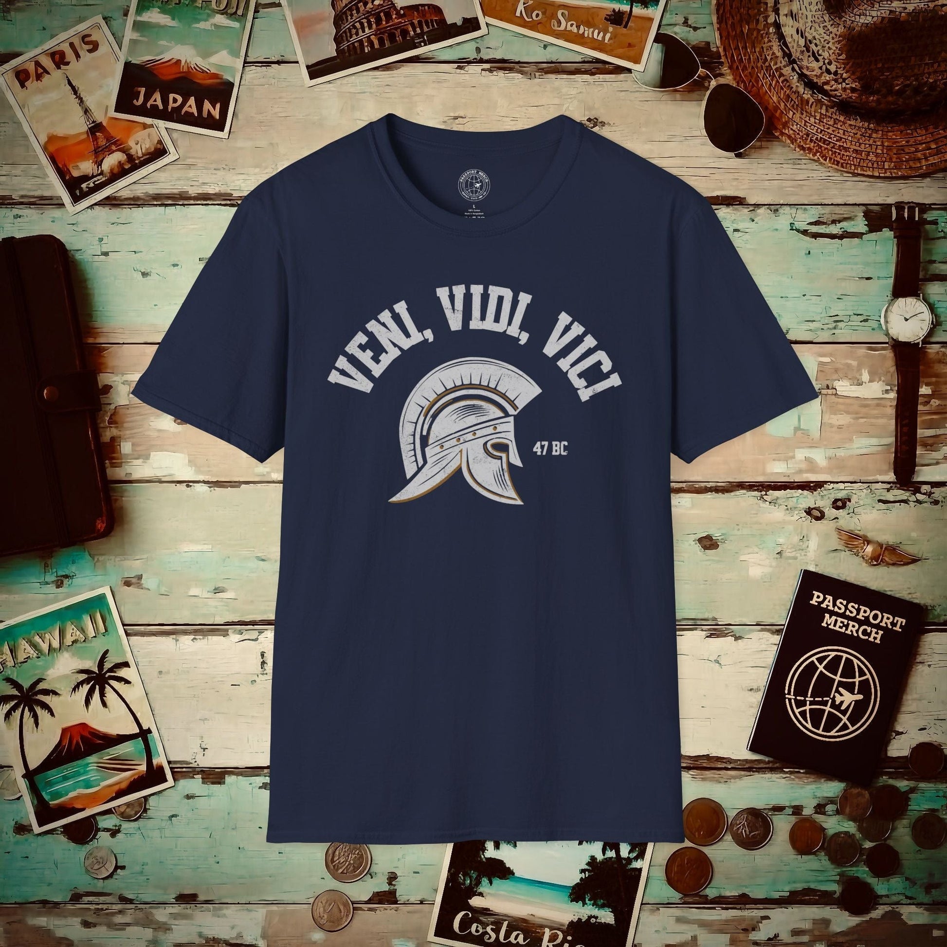 Veni, Vidi, Vici, Italy T-Shirt Navy / S