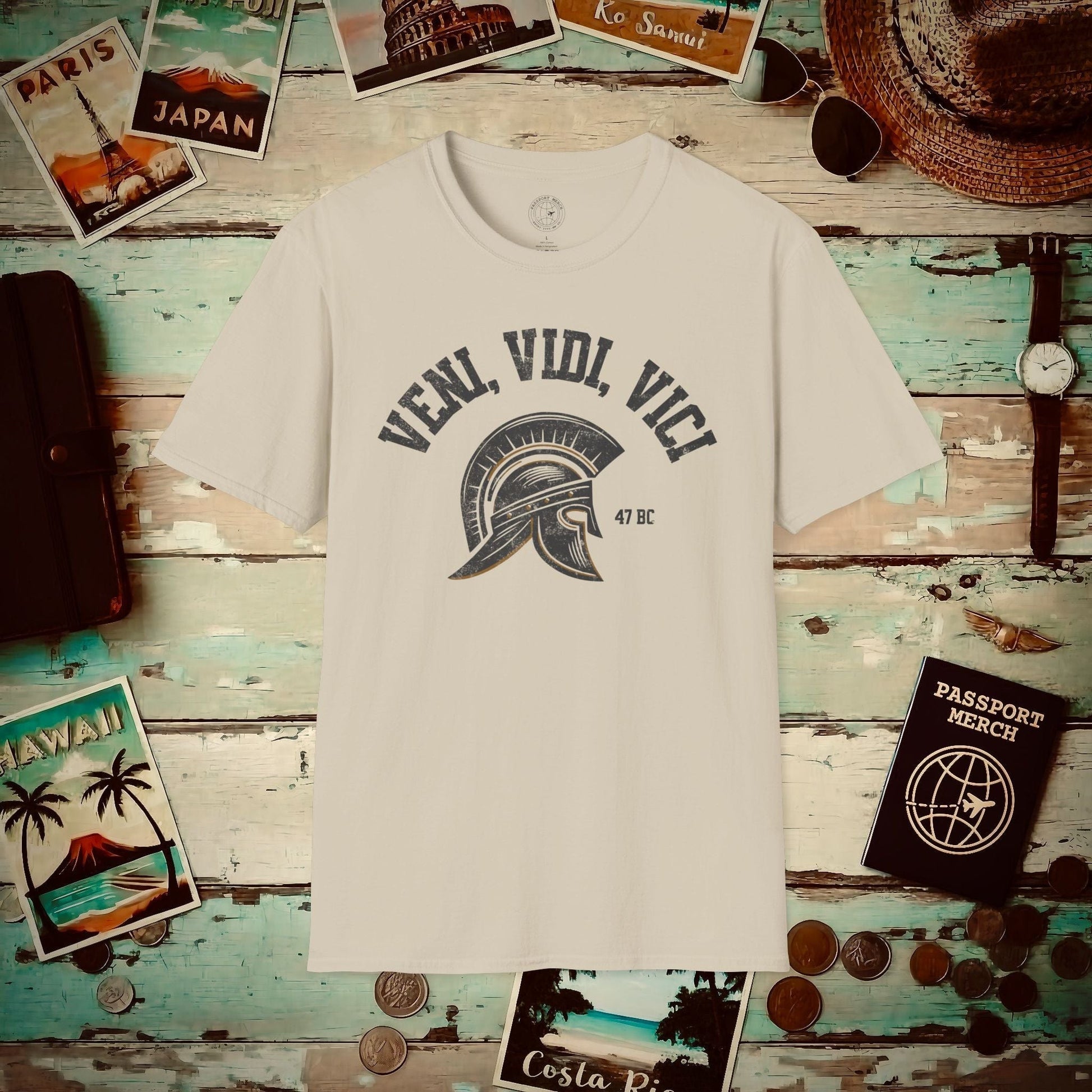 Veni, Vidi, Vici, Italy T-Shirt Sand / S