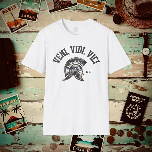 Veni, Vidi, Vici, Italy T-Shirt White / S