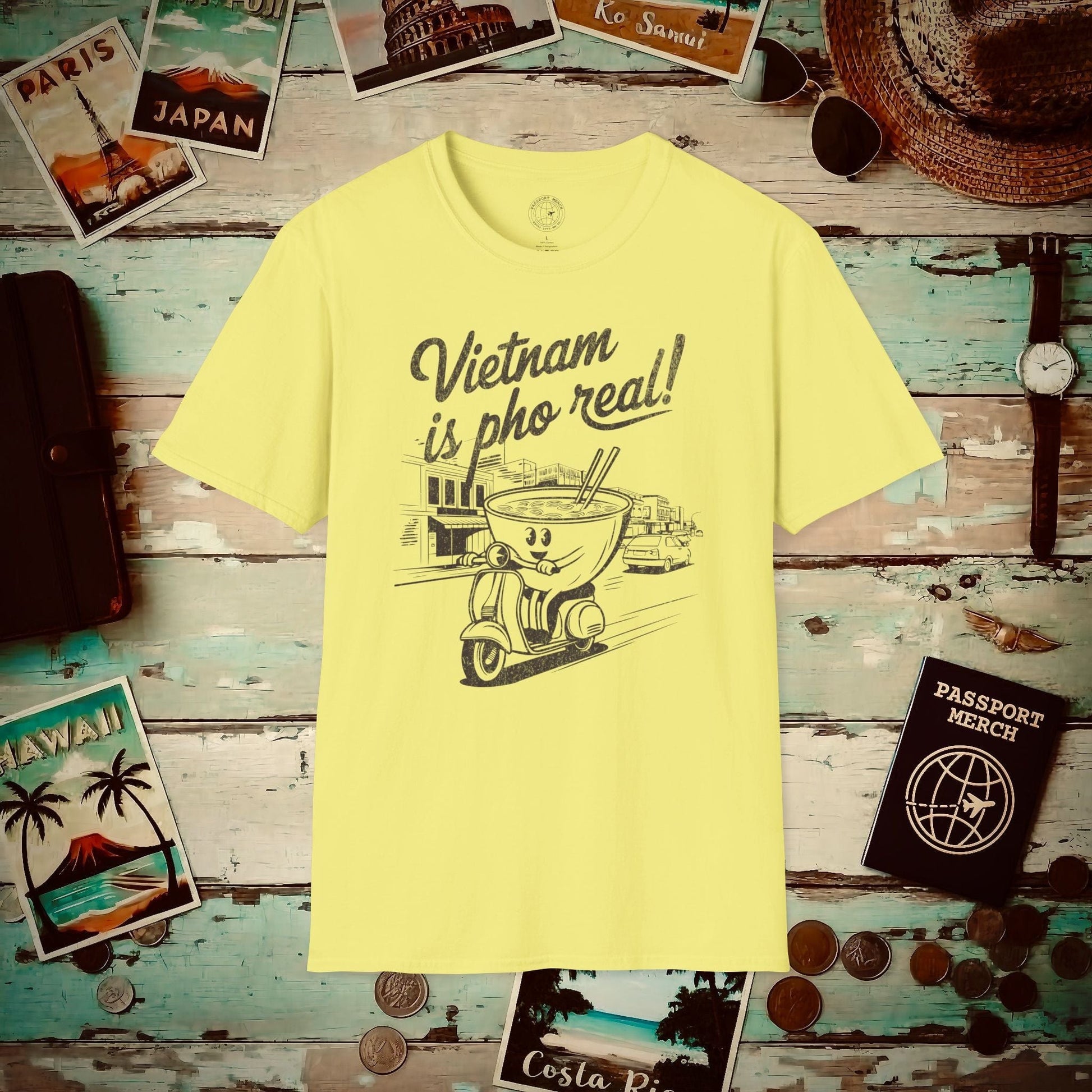 Vietnam is pho real! T-Shirt Cornsilk / S