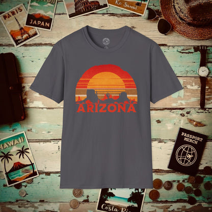 Vintage Arizona Sunset T-Shirt Charcoal / S