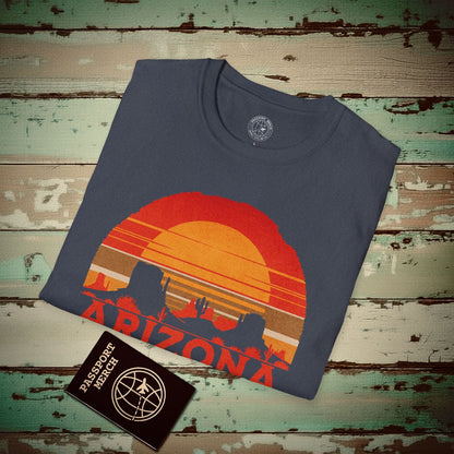 Vintage Arizona Sunset T-Shirt Heather Navy / S