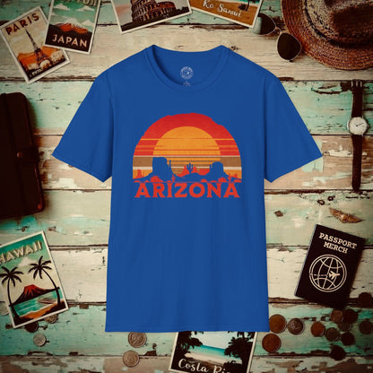 Vintage Arizona Sunset T-Shirt Royal / S