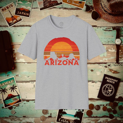 Vintage Arizona Sunset T-Shirt Sport Grey / S