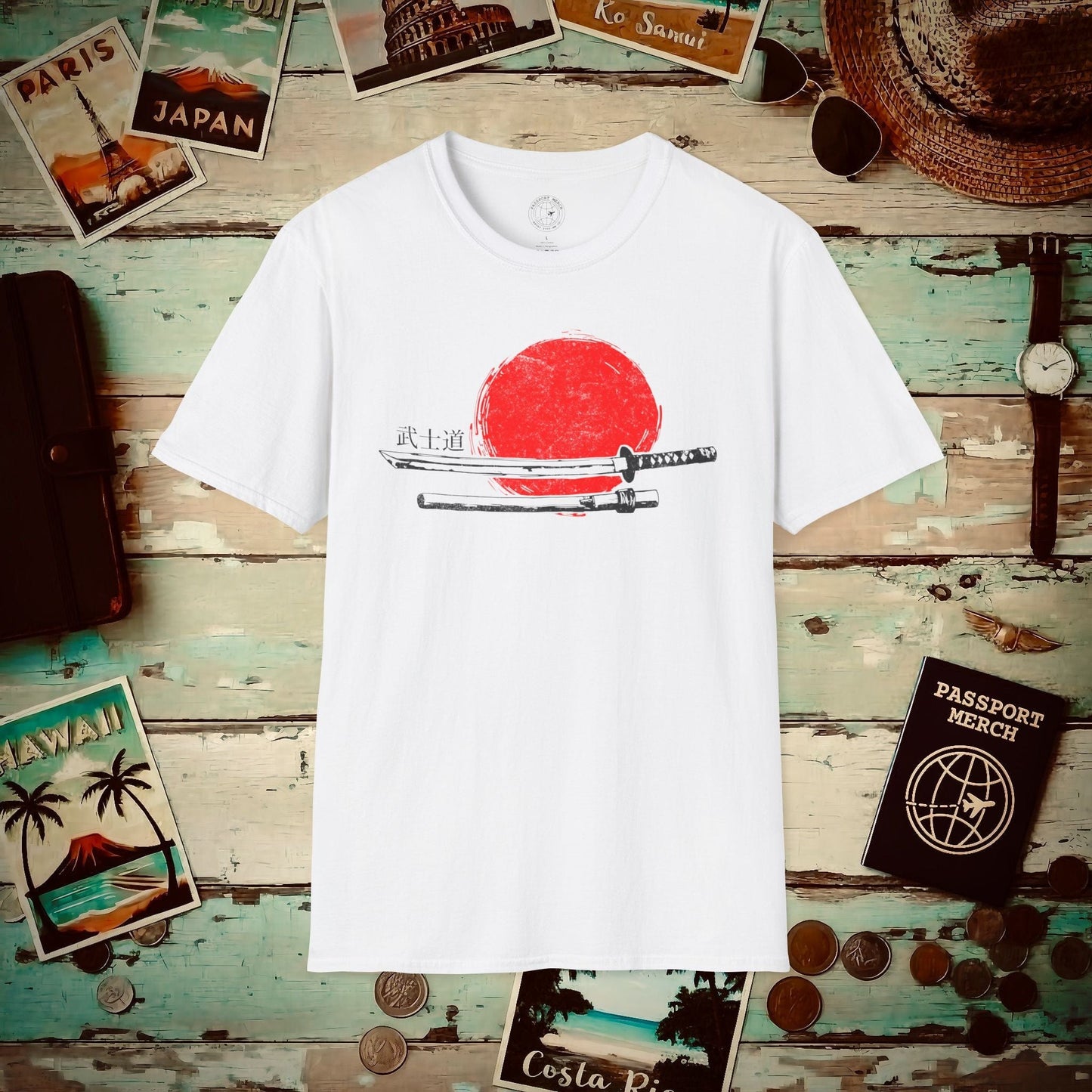 Vintage Bushido Blade, Japan T-Shirt White / S