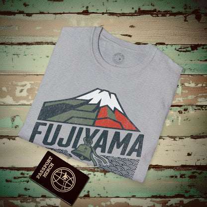 Vintage Fujiyama Geometric Ascent, Japan T-Shirt Sport Grey / S