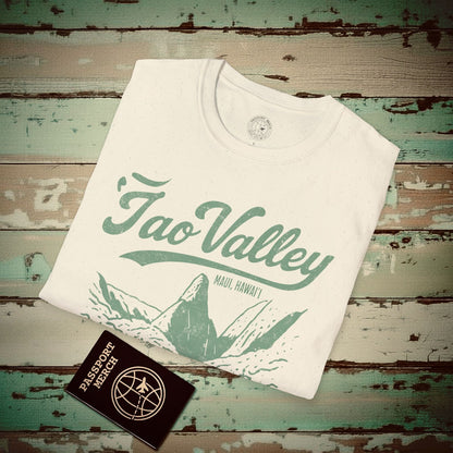 Vintage Iao Valley, Maui, Hawaii T-Shirt Natural / S