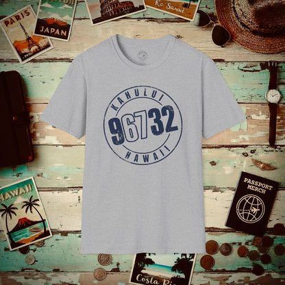 Vintage Kahului Zip Code ("67" Pop Culture Edition), Hawaii T-Shirt Sport Grey / S