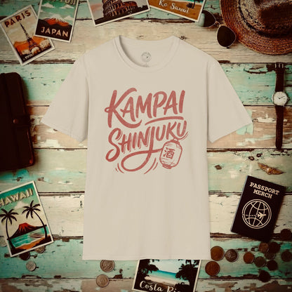 Vintage Kampai Shinjuku, Japan T-Shirt Sand / S