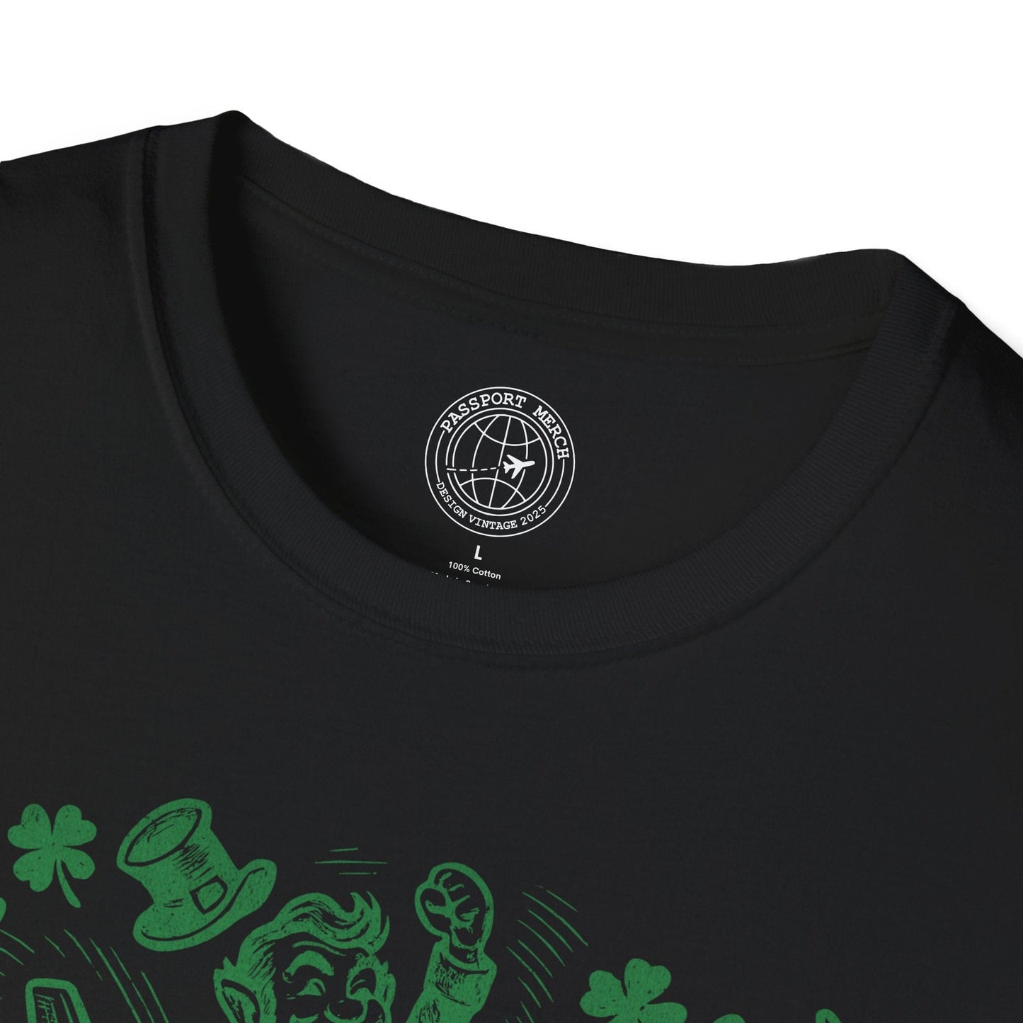 Vintage Lucky Leprechaun Travel T-Shirt