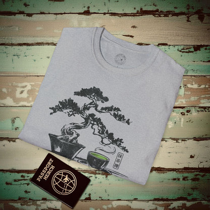 Vintage Matcha Zen, Japan T-Shirt Sport Grey / S
