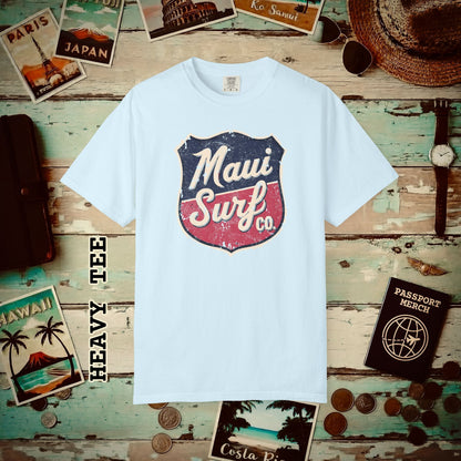 Vintage Maui Surf Co. Shield Hawaii Heavy Tee Chambray / S