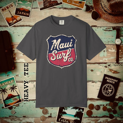 Vintage Maui Surf Co. Shield Hawaii Heavy Tee Graphite / S