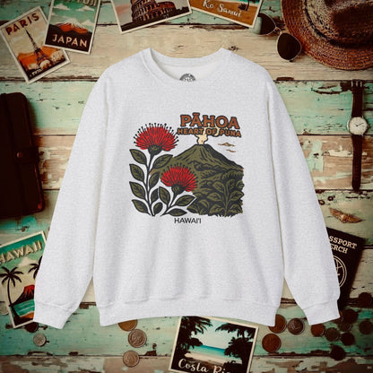 Vintage Pahoa, Heart of Puna, Hawaii Crewneck Ash / S
