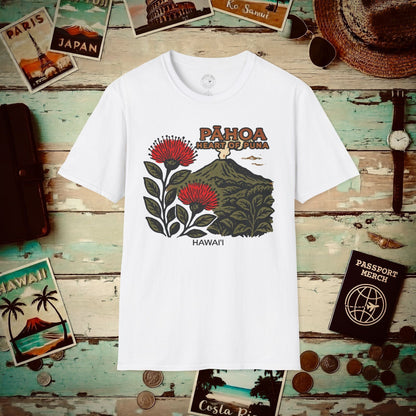 Vintage Pahoa, Heart of Puna, Hawaii T-Shirt White / S
