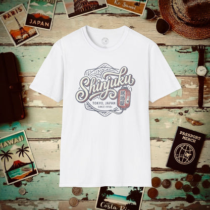 Vintage Shinjuku Izakaya Badge, Japan T-Shirt White / S