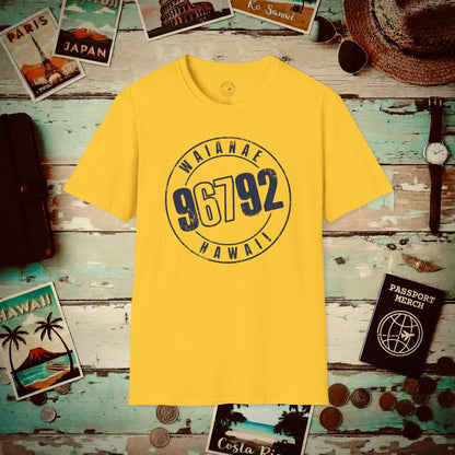 Vintage Waianae Zip Code ("67" Pop Culture Edition), Hawaii T-Shirt Daisy / S